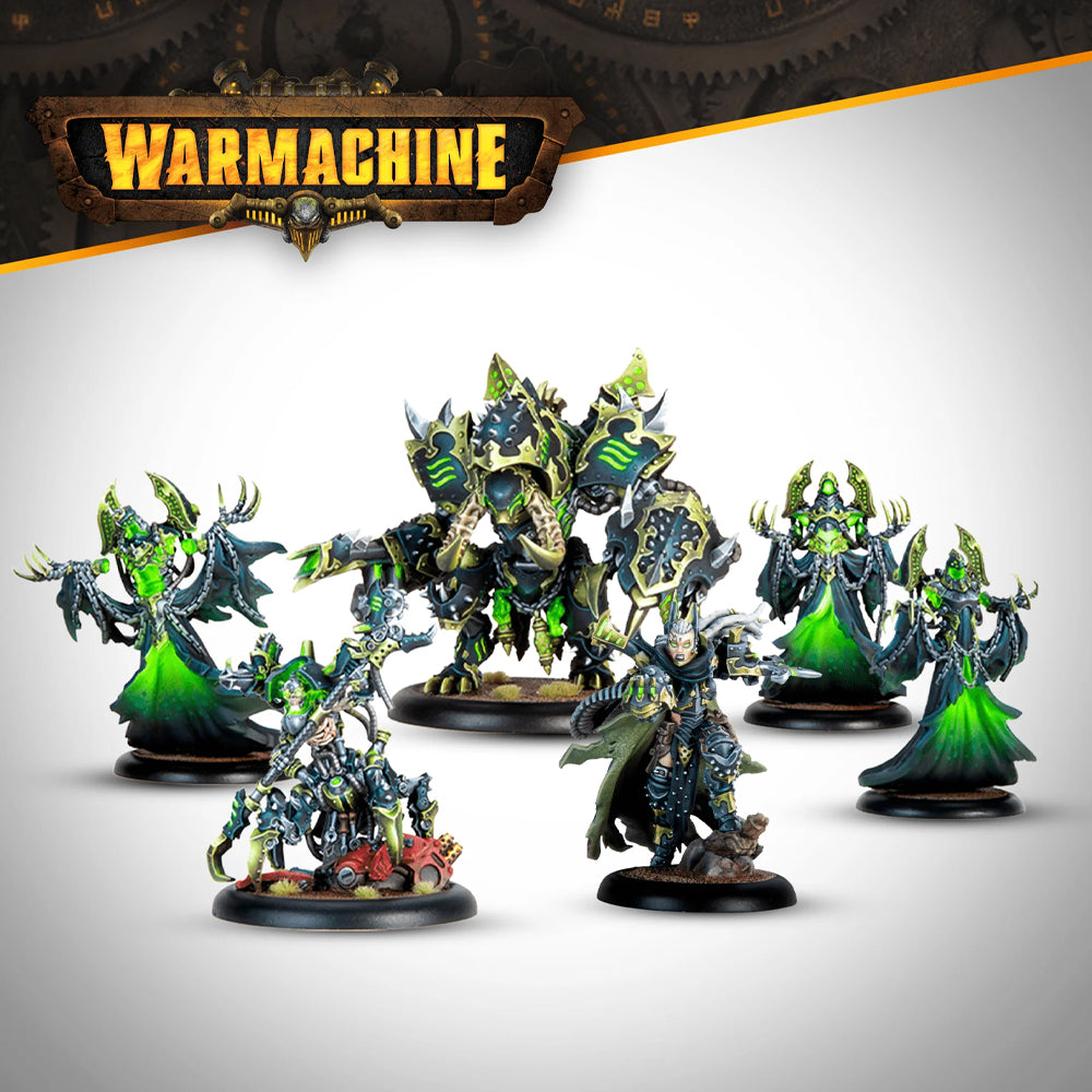 Cryx Necrofactorium Command Starter Painted Example Miniatures