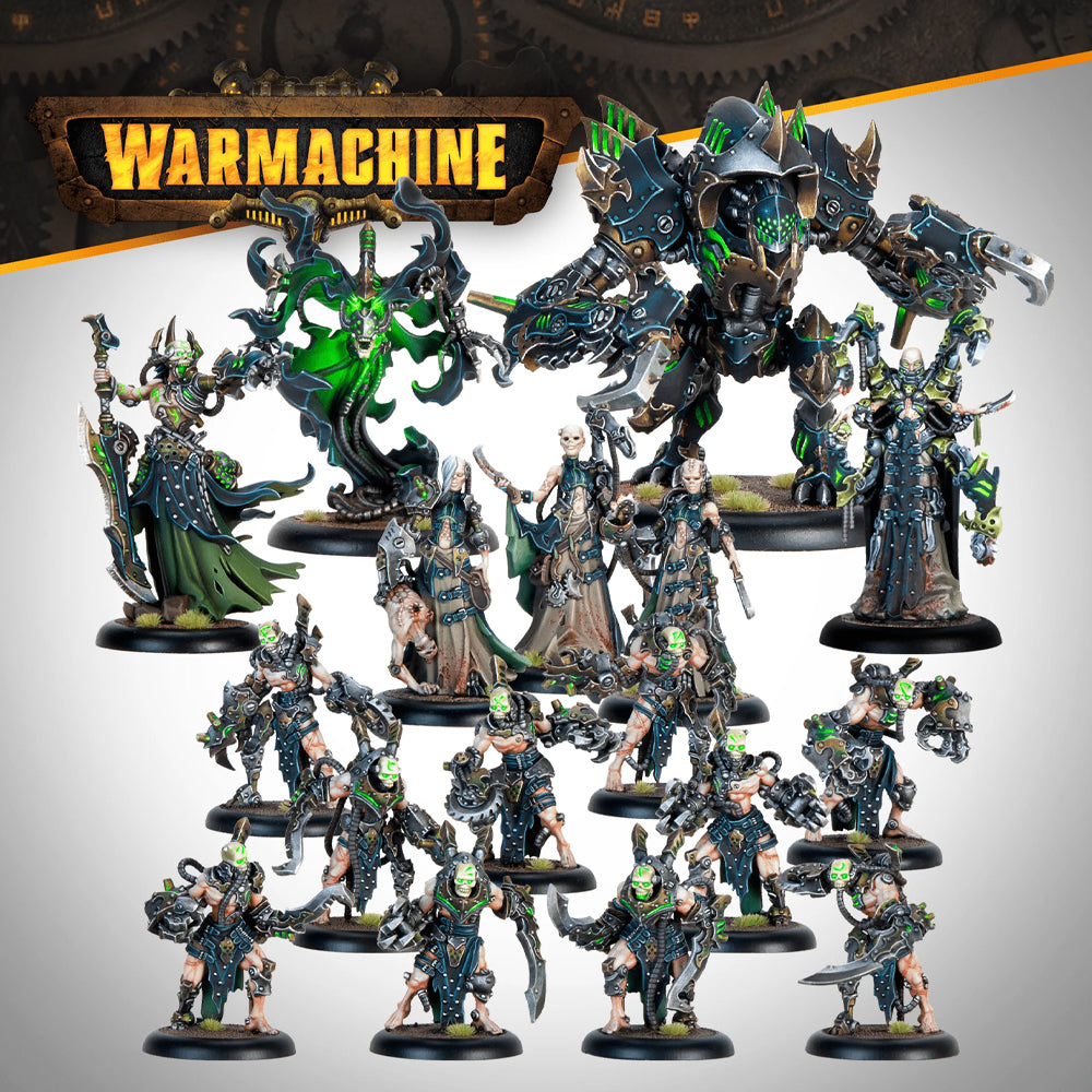 Cryx Necrofactorium Core Expansion Painted Example Army