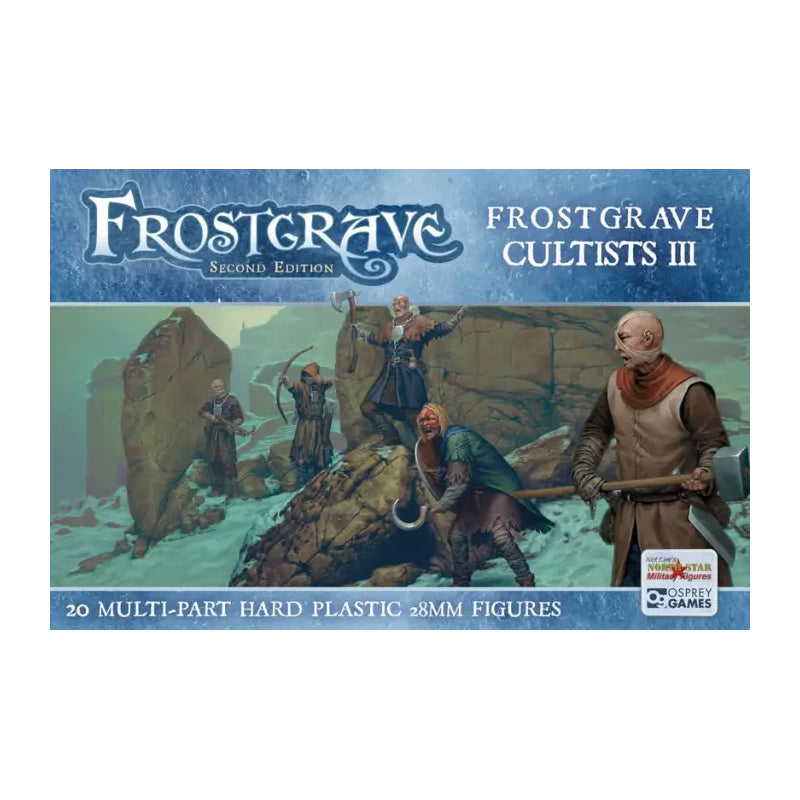 Frostgrave Cultists III Multi-Part Miniatures