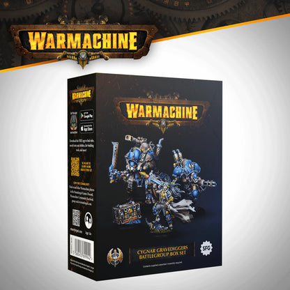 Cygnar Gravediggers Battlegroup Box Render
