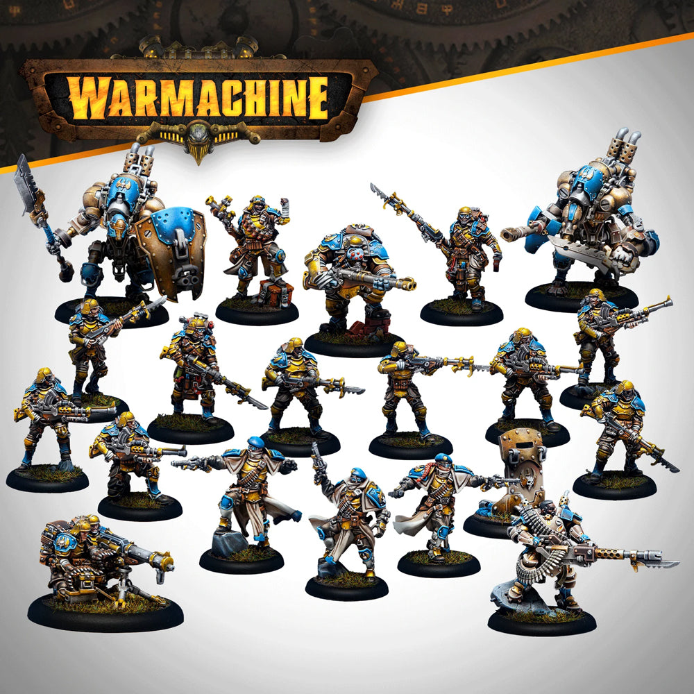 Cygnar Gravediggers Core Expansion Painted Miniatures Examples