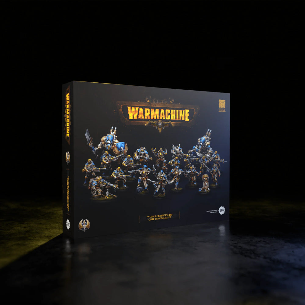 Cygnar Gravediggers Core Expansion Box Render