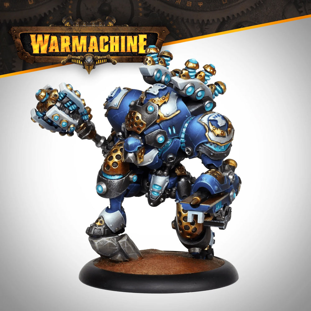 Cygnar Storm Forge Command Cadre Painted Borealis Example Miniature