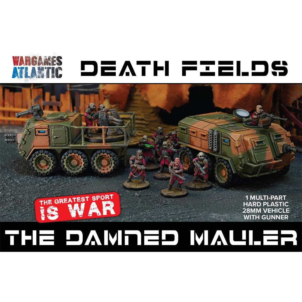 Death Fields The Damned Mauler Box Art