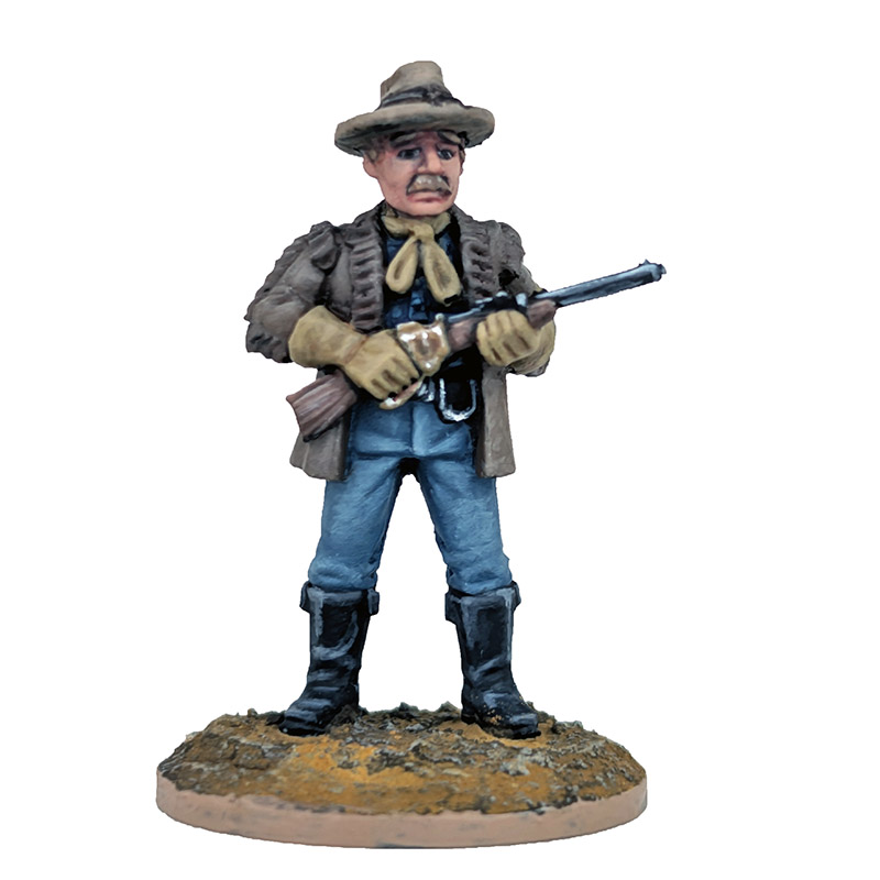 Captain John Stiffman Dead Man’s Hand 28mm Metal Miniature