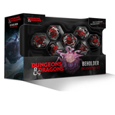 Image of seven clear D&D dic...