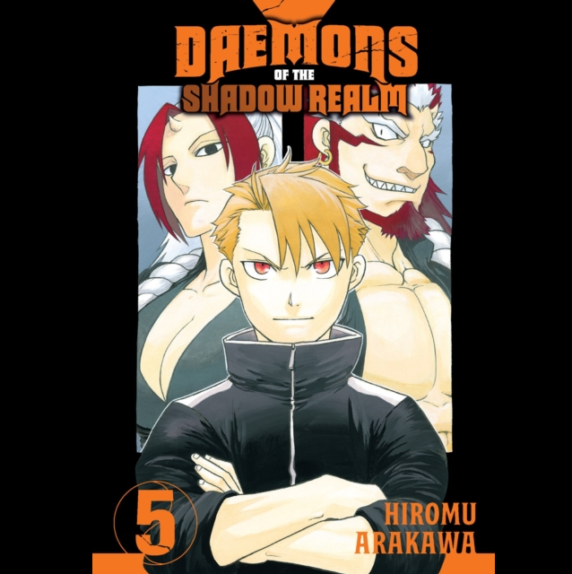 Cover of 'Daemons of the Shadow Realm' with characters and author's name.  Daemons of the Shadow Realm 05