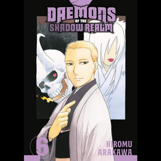 Book cover of 'Daemons of the Shadow Realm' with characters and title. Daemons of the Shadow Realm Vol. 6