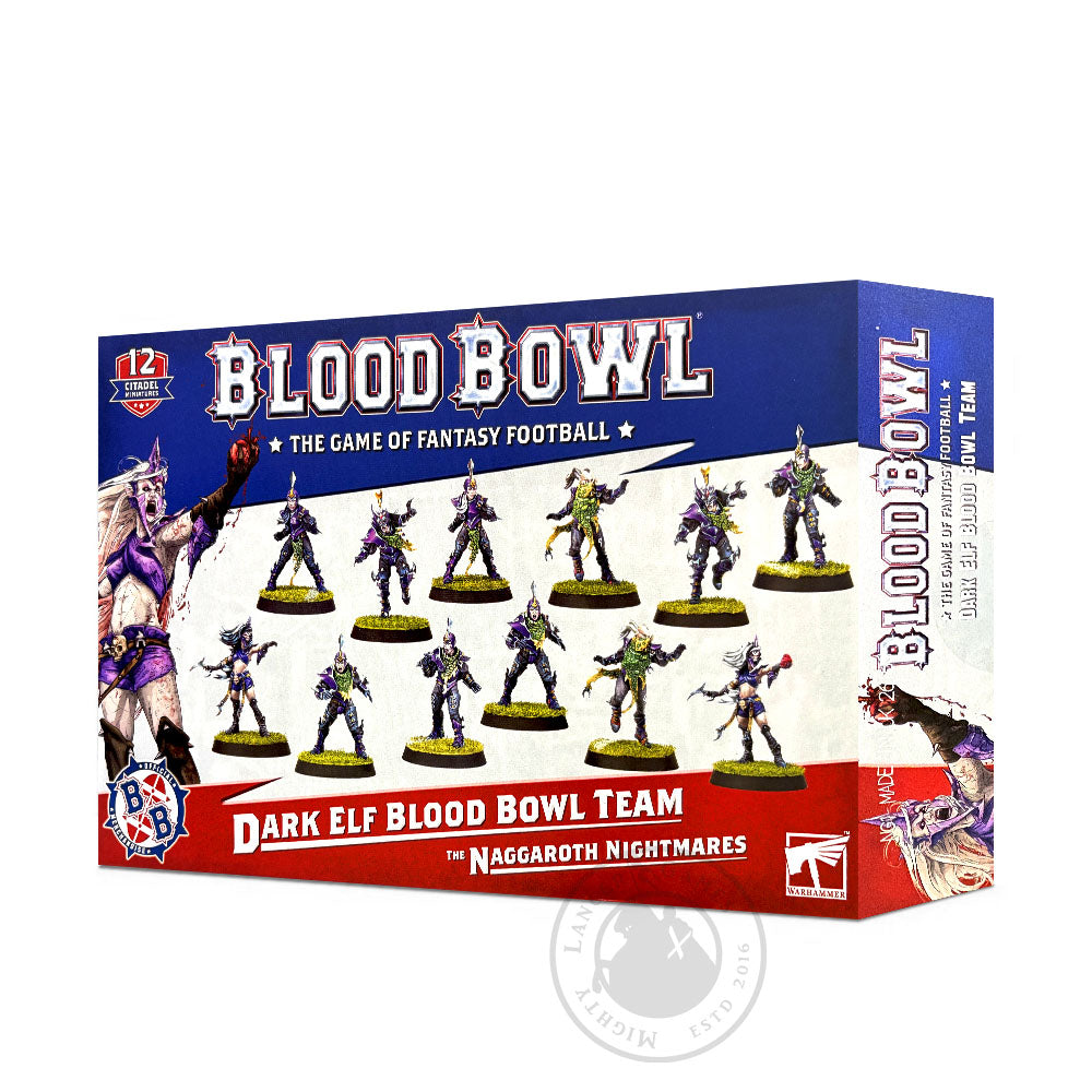 The Naggaroth Nightmares Dark Elf Blood Bowl Team