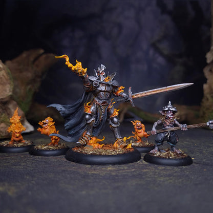 ArcWorlde Dark Lord Starter Warband Painted Example
