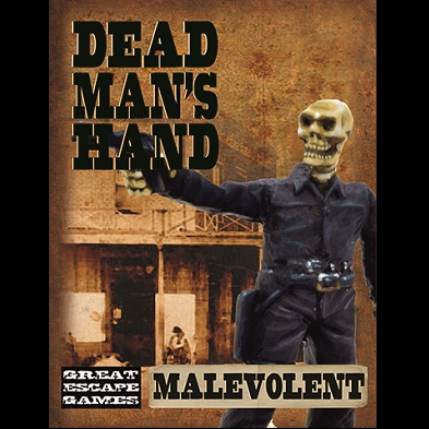 Dead Man's Hand The Malevolent Seven 7 28mm metal skeletal cowboy miniatures