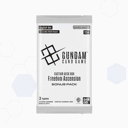 Gundam Custom Deck Box Freedom Ascension Bonus Pack