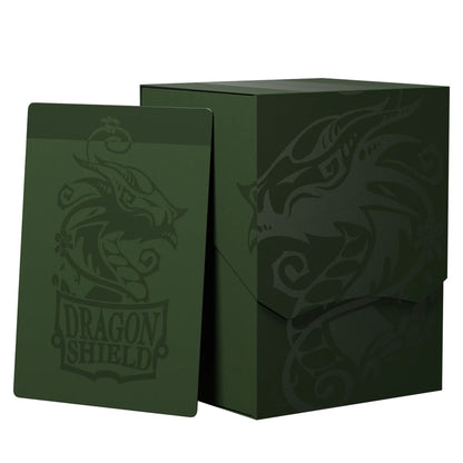 Forest Green Dragonshield 100 Deck Shell