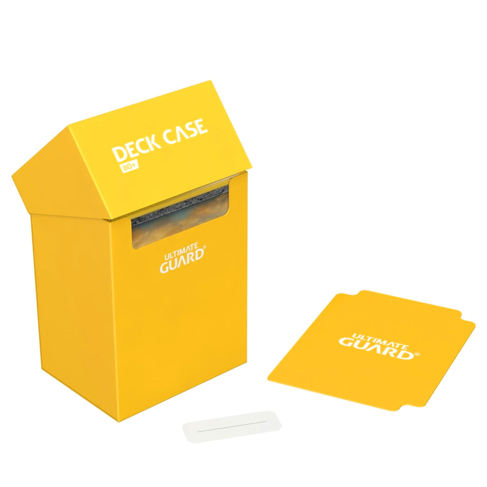 Ultimate Guard Deck Case 80+ Standard Size Yellow