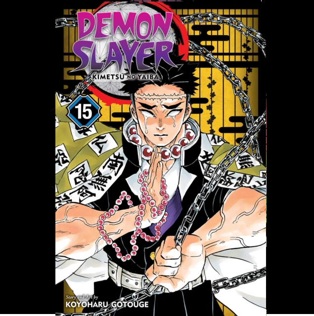 Demon Slayer Kimetsu no Yaiba Vol 15 Paperback Manga by Koyoharu Gotouge
