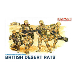 Dragon Models British Desert Rats Figures 1:35 Scale Models