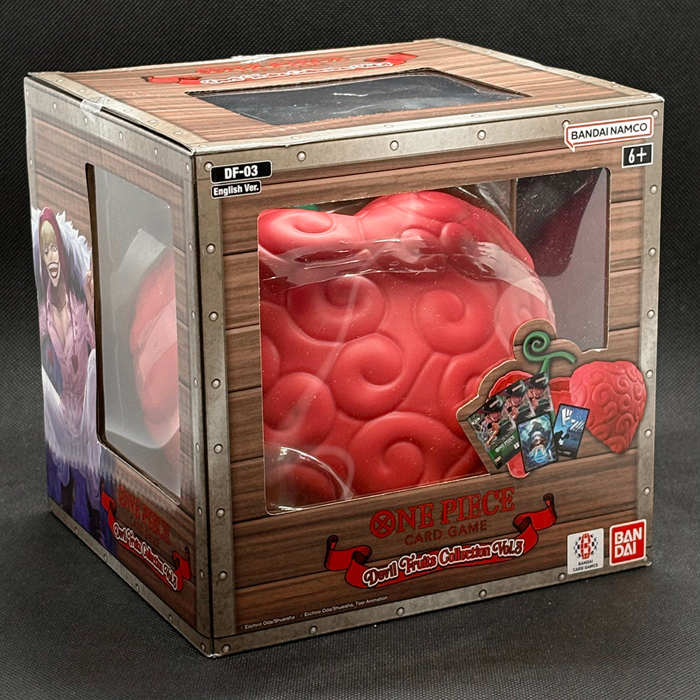 Mighty Lancer Games One Piece TCG Devil Fruit Volume 3 Display Box