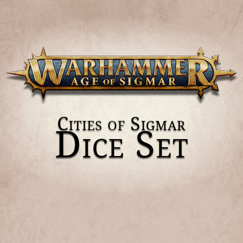 Cities of Sigmar Dice Set