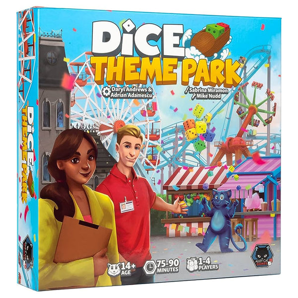 Dice Theme Park Family Board Game