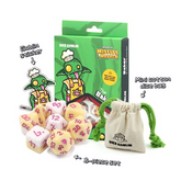 Dice set with packaging and acce...