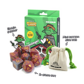 Dice set with packaging and acce...