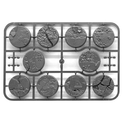 Shattered Dominion Bases 40mm - On Sprue (Trade In)