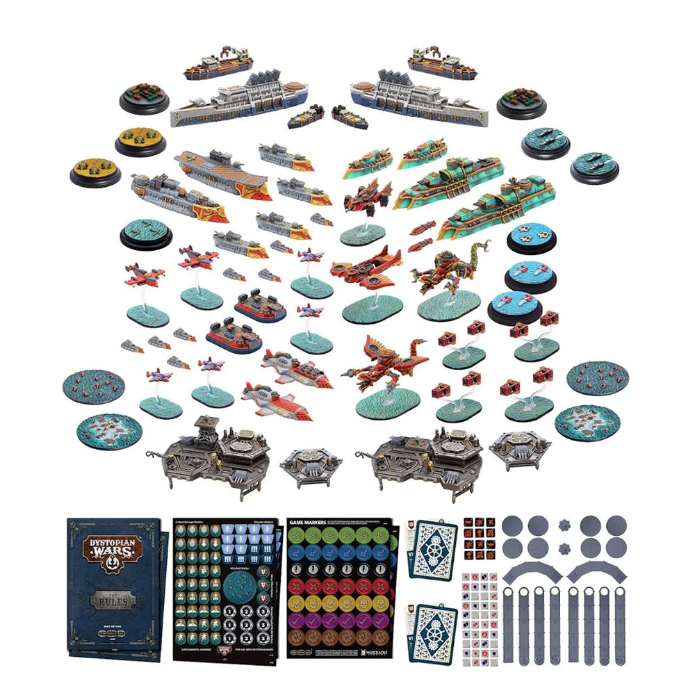 Dominion of the Dragon Dystopian Wars Two Player Starter Set