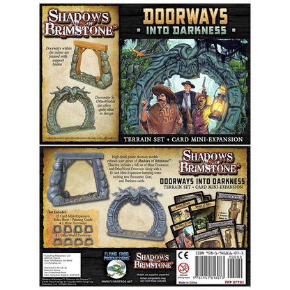 Shadows of Brimstone: Doorways into Darkness Expansion – Terrain & Cards