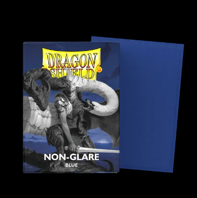 Dragon Shield Non-Glare Blue Card Sleeves (100 Sleeves)