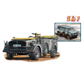 Model kit of a vintage military ...