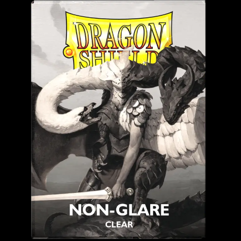 Dragon Shield Non-Glare Clear Standard Size Card Sleeves ,  100 Count