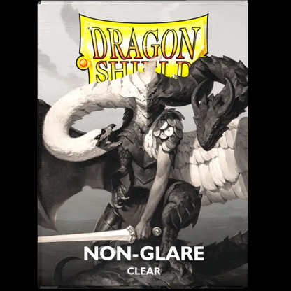 Dragon Shield Non-Glare Clear Standard Size Card Sleeves ,  100 Count