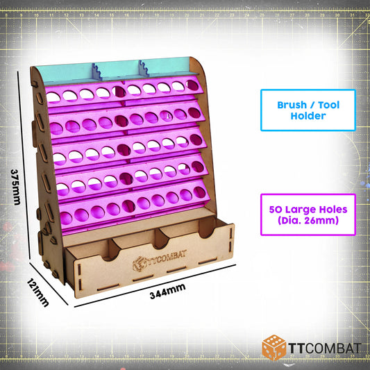 TT Combat 50 Bottle Paint Rack W...