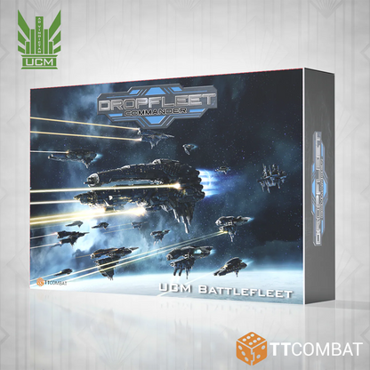 Dropfleet Commander UCM Battlefleet Box  United Colonies of Mankind Fleet.