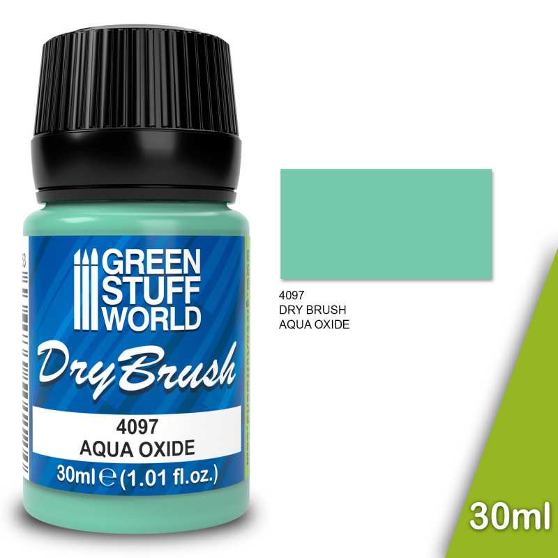 Green Stuff World Dry Brush Paint Aqua Oxide 30ml