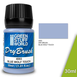 Green Stuff World Dry Brush Paint Blue Wolf Touch 30ml