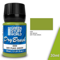 Green Stuff World Dry Brush Paint Dry Puke Green 30ml
