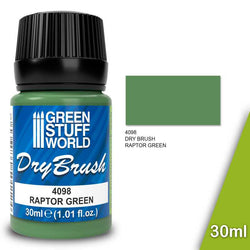 Green Stuff World Dry Brush Paint Raptor Green 30ml