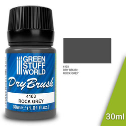 Green Stuff World Dry Brush Paint Rock Grey 30ml