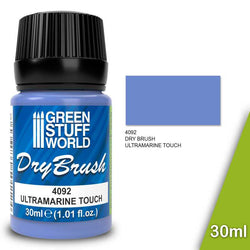 Green Stuff World Dry Brush Paint Ultramarine Touch 30ml
