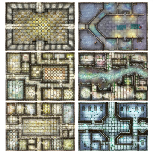 Dungeon Set Dry Erase RPG Battle...