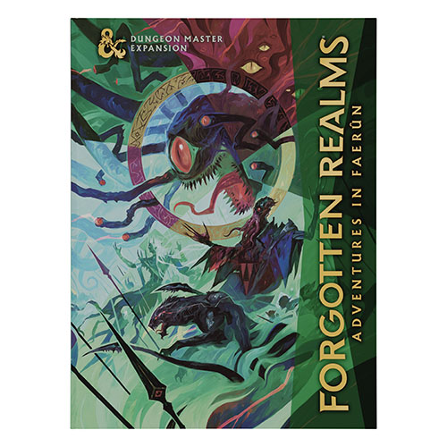 Dungeons and Dragons Forgotten Realms Adventures in Faerun alternate cover hardback campaign book