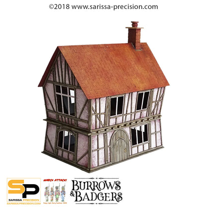 Sarissa Precision Duntrackin House Scenery Set
