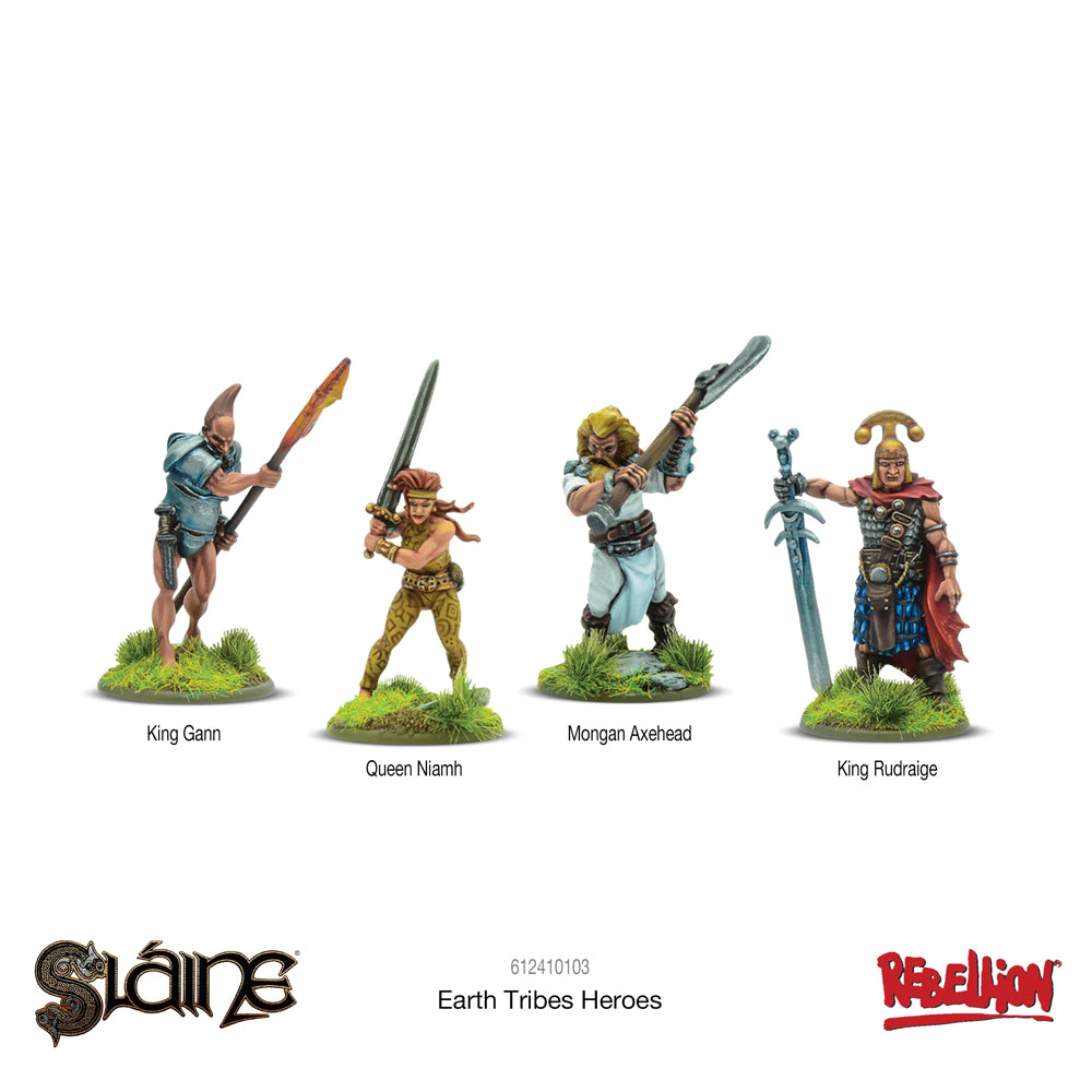 Sláine Earth Tribes Heroes