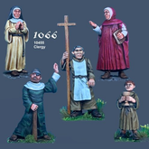 Early Medieval Clergy 28mm Metal...