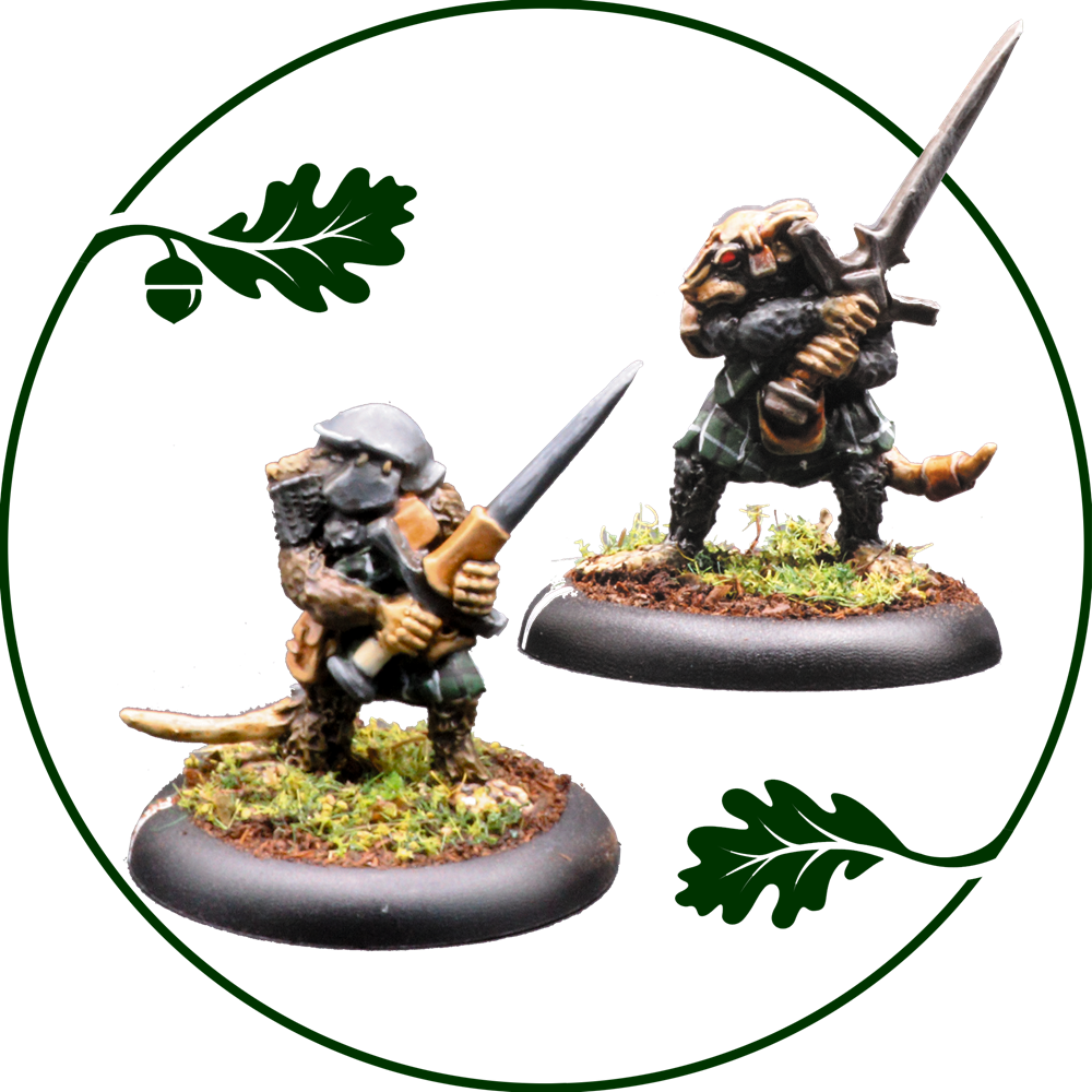 Earthfolk Tregrath by Oakbound Studio miniatures 