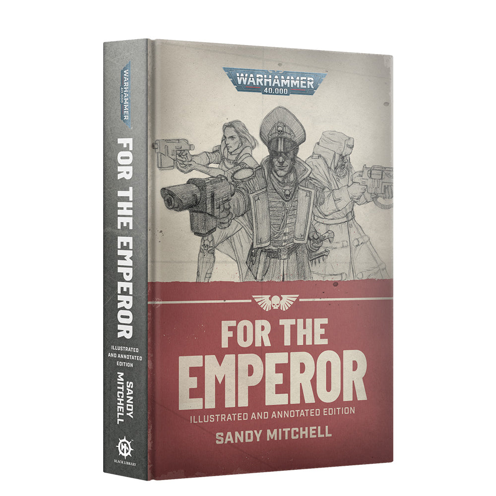 Caiphas Cain: For The Emperor Illustrated Edition Book Render