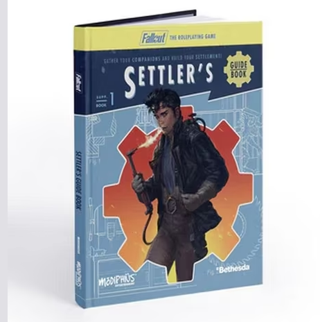 Modiphius Fallout The Roleplaying Game Settlers Guide Book expansion hardback