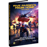 Book titled 'Five Parsecs fr...