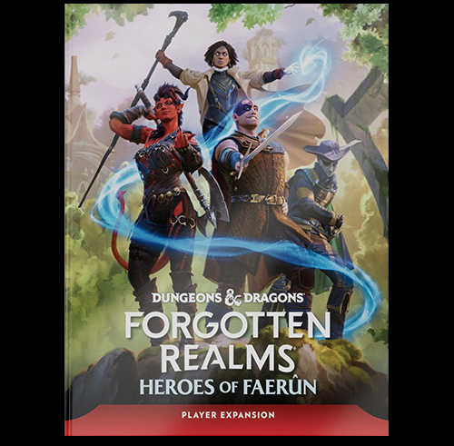 Dungeons and Dragons Forgotten Realms Heroes of Faerun Players Guide hardback RPG expansion book